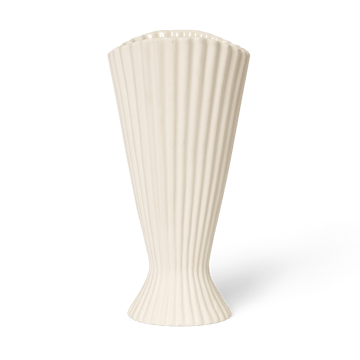 Fountain vase 23 cm - Off white - Ferm Living