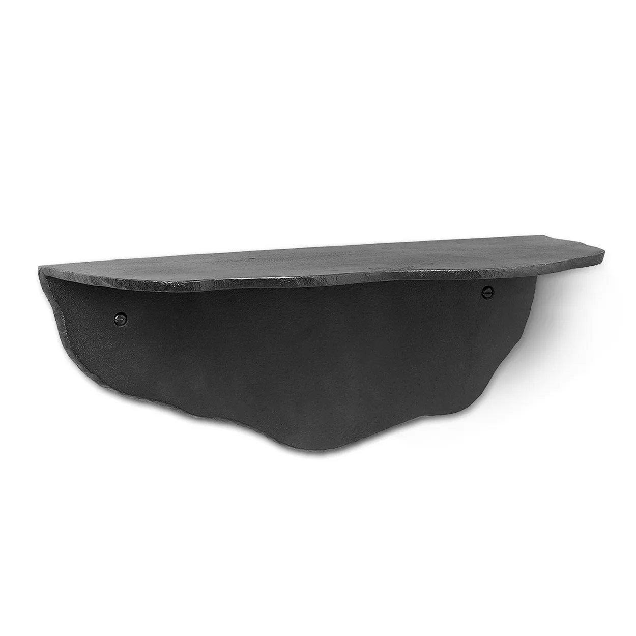 Ferm Living Fracture shelf Blackened aluminum | Scandinavian Design | Shelves & shelving systems | Black