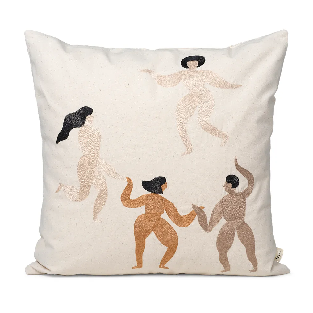 Ferm Living Free cushion 50x50 cm natural | Scandinavian Design | Cushions | Beige