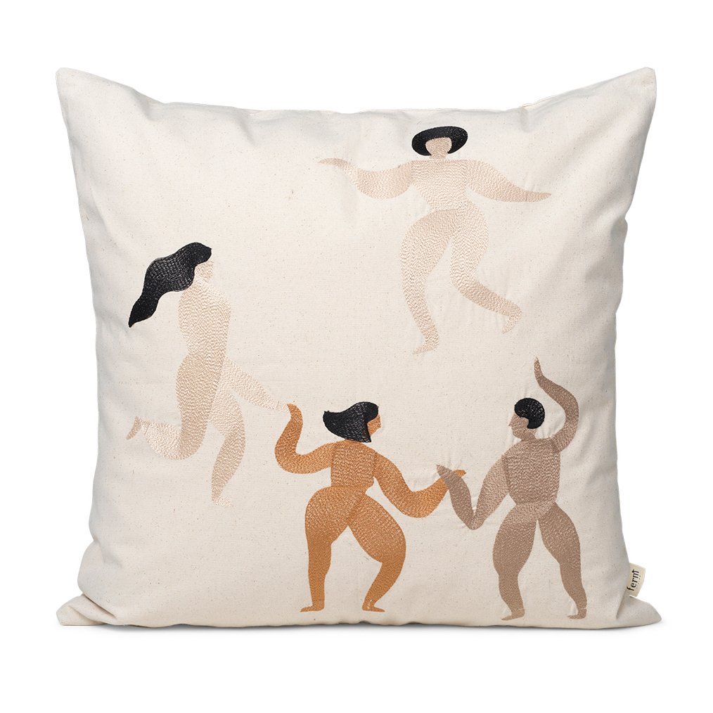Ferm Living Free cushion 50x50 cm natural | Scandinavian Design | Cushions | Beige