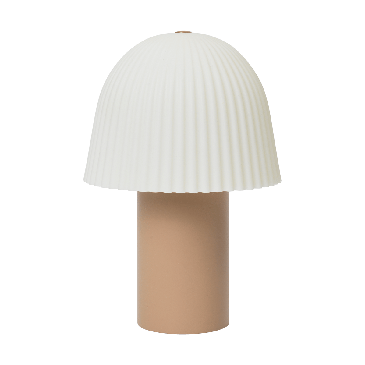 Ferm Living Frill portable lamp Rose-white | Scandinavian Design | Desk & table lamps | Beige