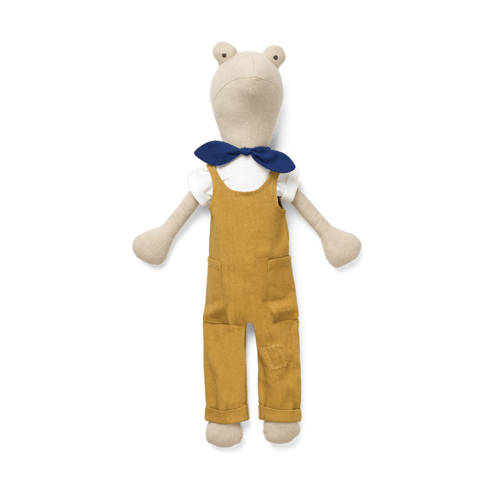 Frog Teddy plush toy - Natural - Ferm Living