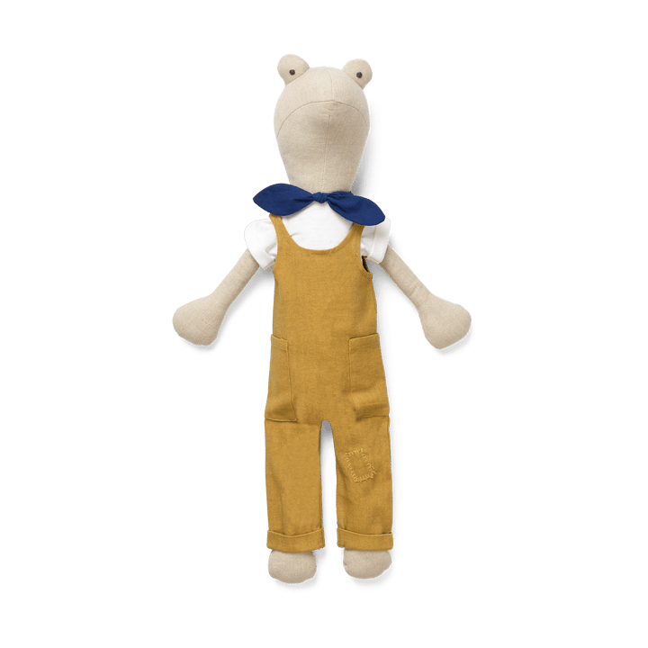 Frog Teddy plush toy - Natural - ferm LIVING