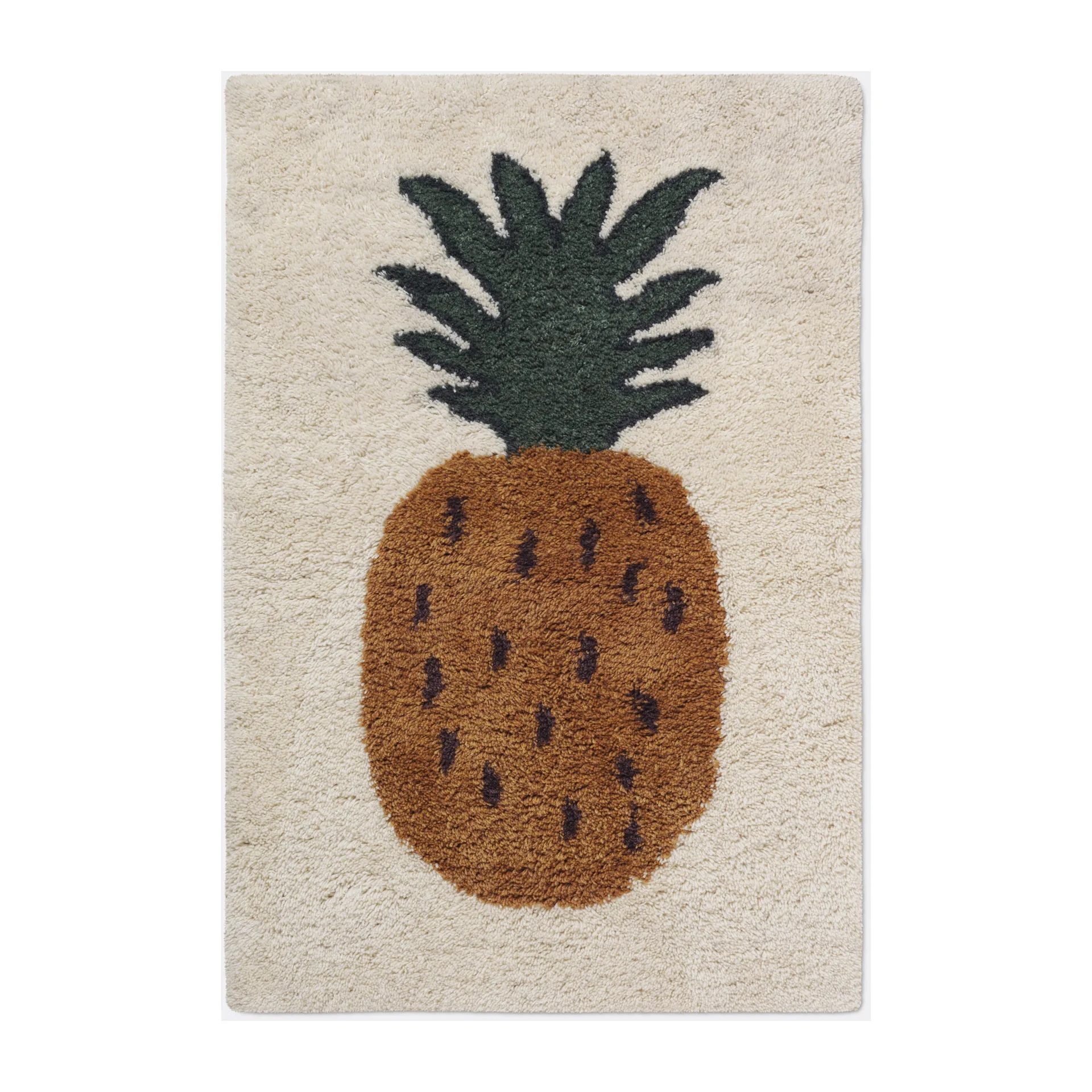 Fruiticana rug L 120x180 cm, Pineapple Ferm Living