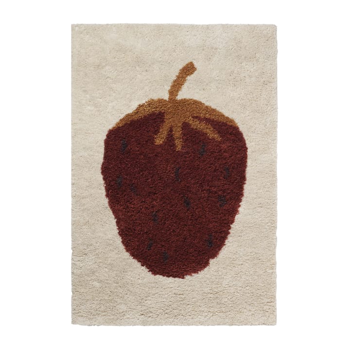 Fruiticana rug L 120x180 cm - Strawberry - Ferm LIVING