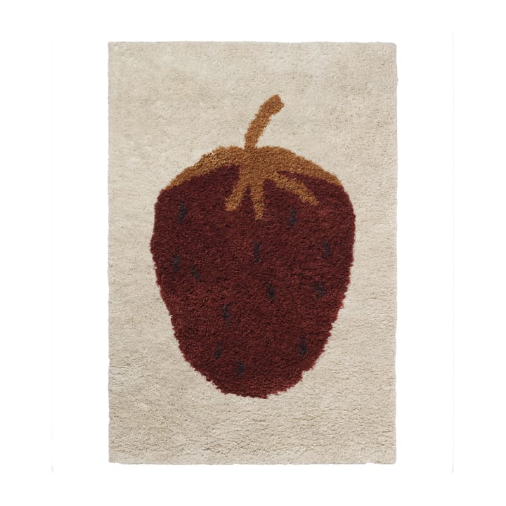Fruiticana rug S 80x120 cm - Strawberry - Ferm LIVING