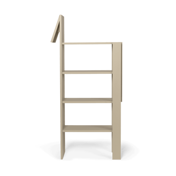 Giraffe bookshelf 69x140 cm - Cashmere - Ferm Living