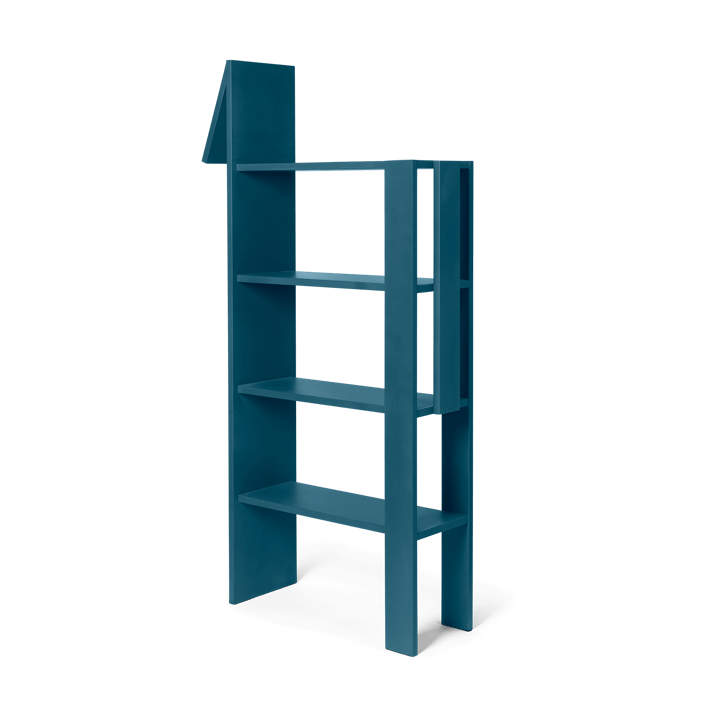 Giraffe bookshelf 69x140 cm, Dark Blue Ferm Living