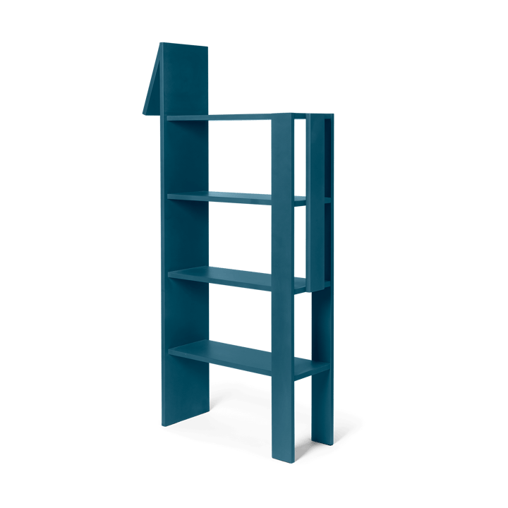 Giraffe bookshelf 69x140 cm - Dark Blue - ferm LIVING