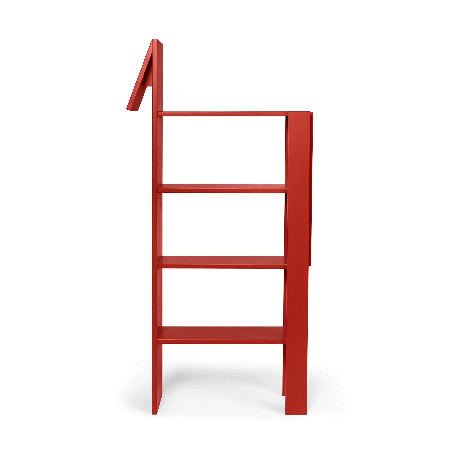 Giraffe bookshelf 69x140 cm, Poppy Red Ferm Living