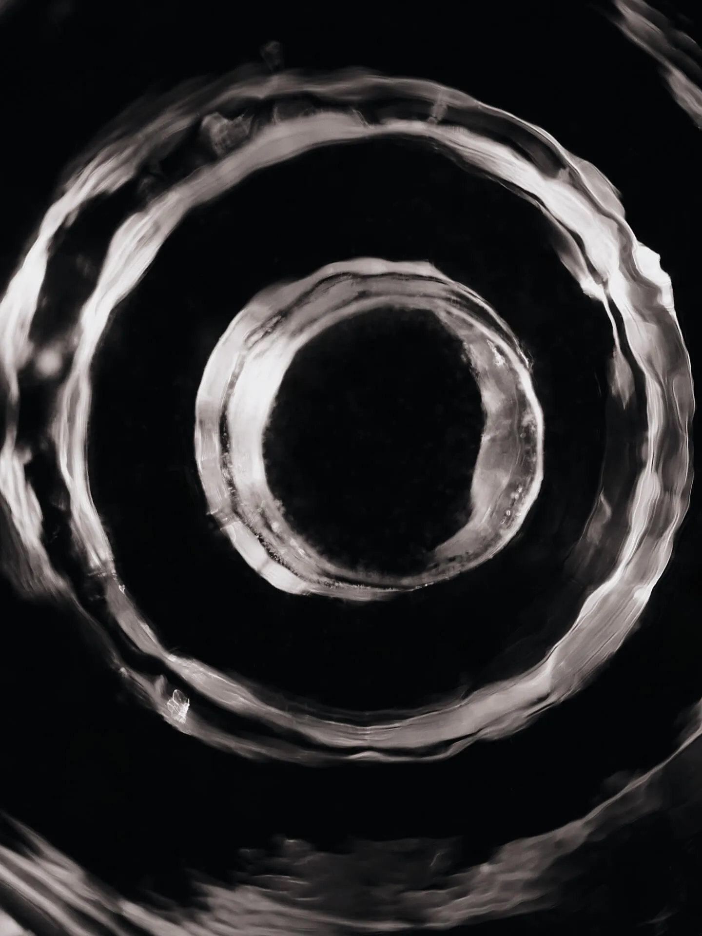 Gradia candle holder round Ø8 cm, Clear Ferm Living