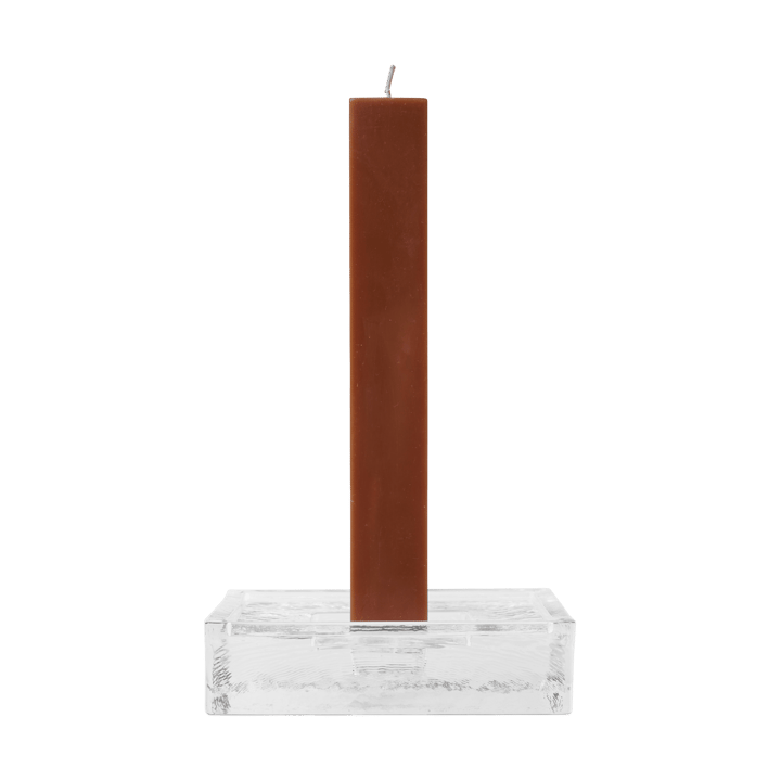 Gradia candle holder square 16x16 cm, Clear Ferm Living