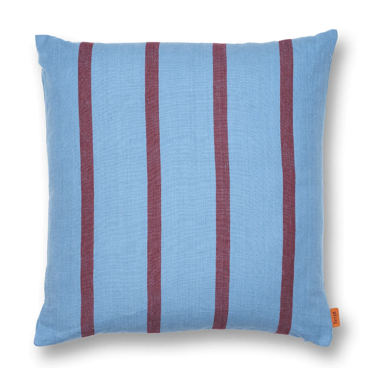 Ferm Living Grand cushion 50x50 cm Faded blue-burgundy