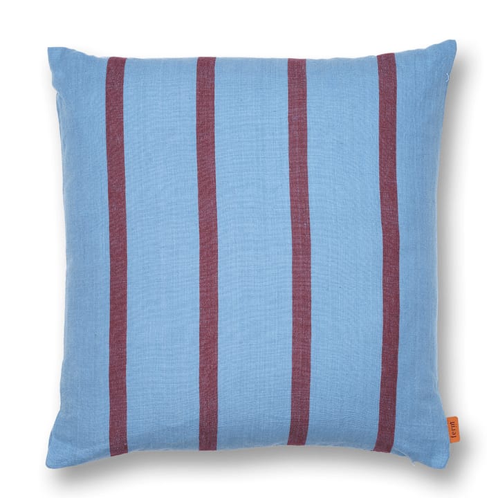 Grand cushion 50x50 cm - Faded blue-burgundy - Ferm LIVING
