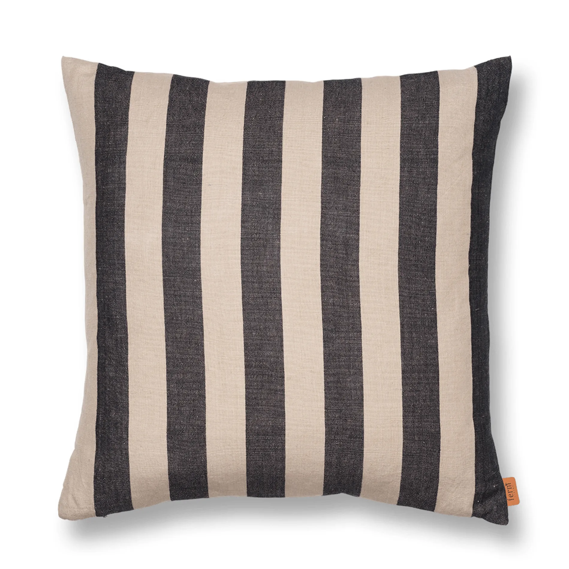 Grand cushion 50x50 cm, Sand-black Ferm Living