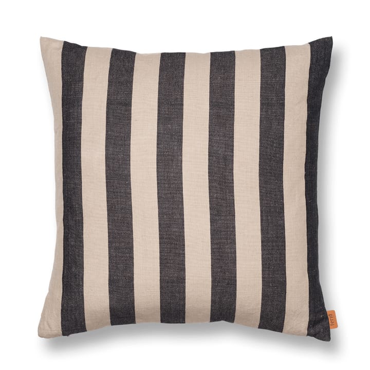 Grand cushion 50x50 cm - Sand-black - Ferm LIVING