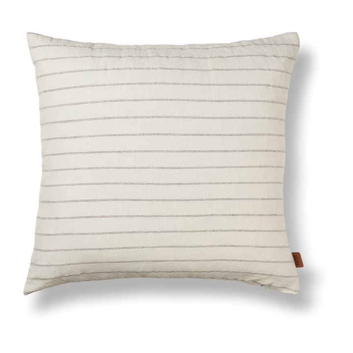 Grand pillowcase 50x50 cm - Off-white-chocolate - Ferm LIVING