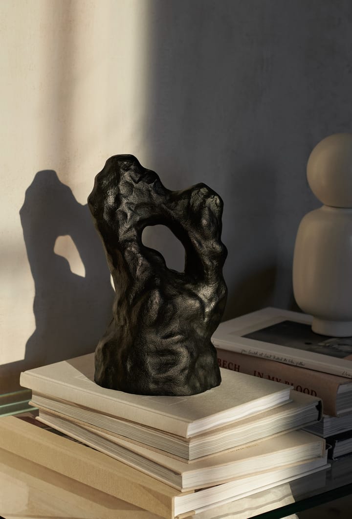 Grotto sculpture - Blackened Aluminium - ferm LIVING