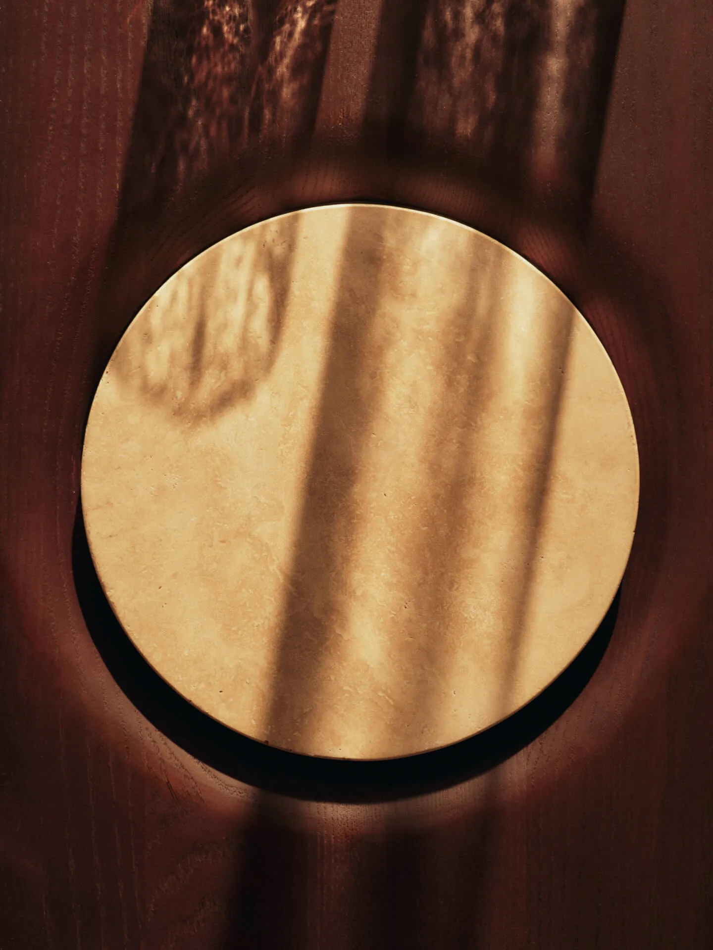 Grova coffee tables, Travertine, 155x55x34 m Ferm Living