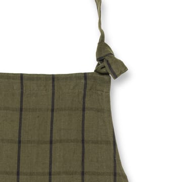 Hale apron - green-black - ferm LIVING