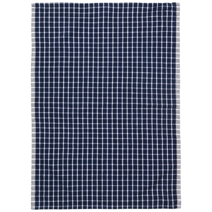Hale kitchen towel 50x70 cm - Blue-off white - ferm LIVING
