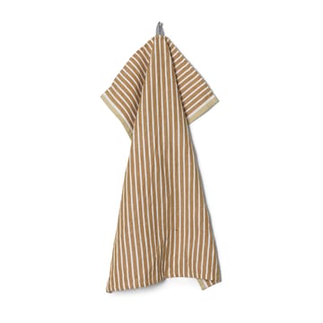 Hale kitchen towel 50x70 cm - Golden brown-silver fern - ferm LIVING