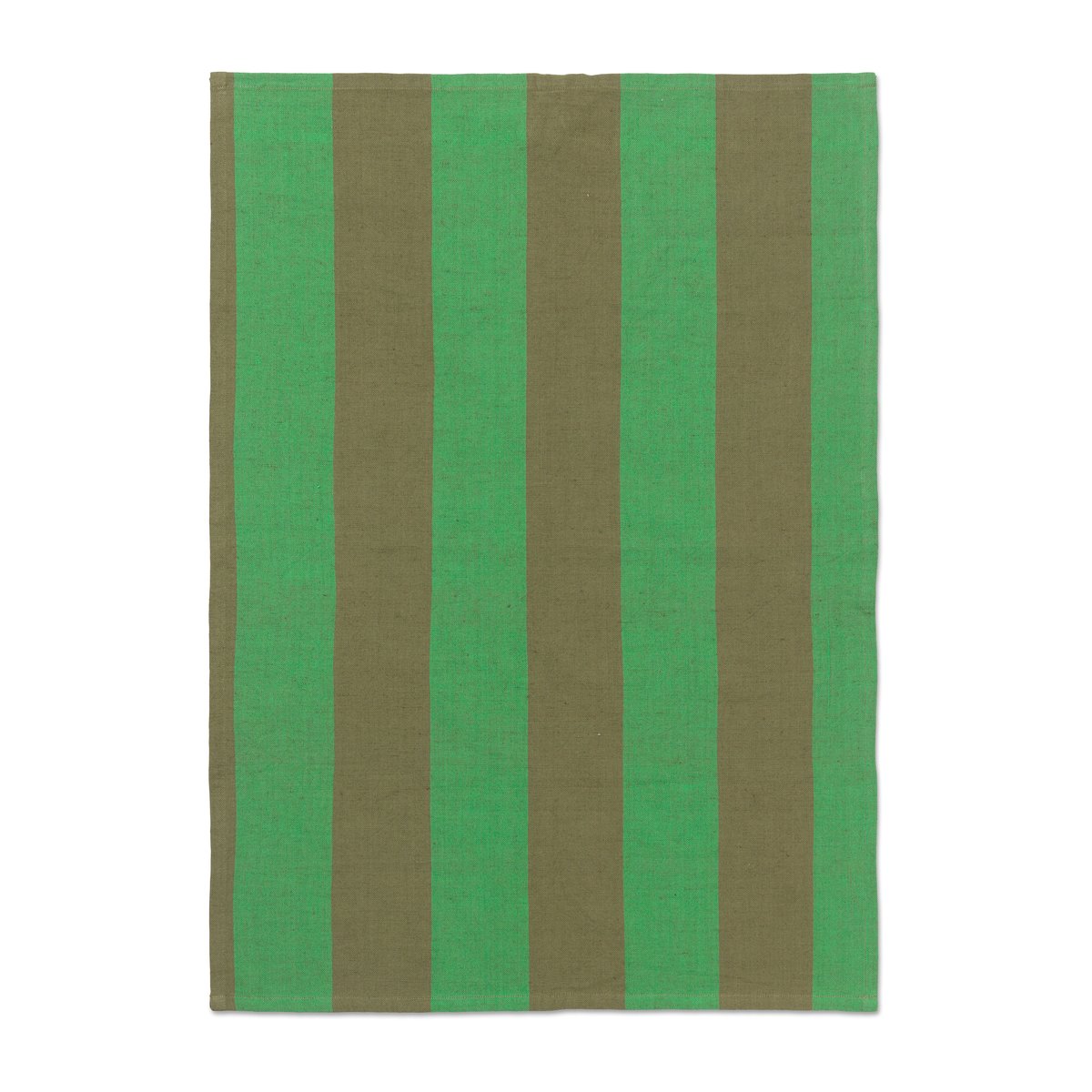 Ferm Living Hale kitchen towel 50x70 cm Olive-green
