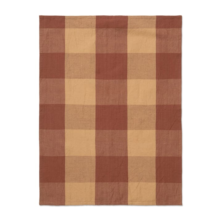 Hale kitchen towel 50x70 cm - Peach-spice red - ferm LIVING