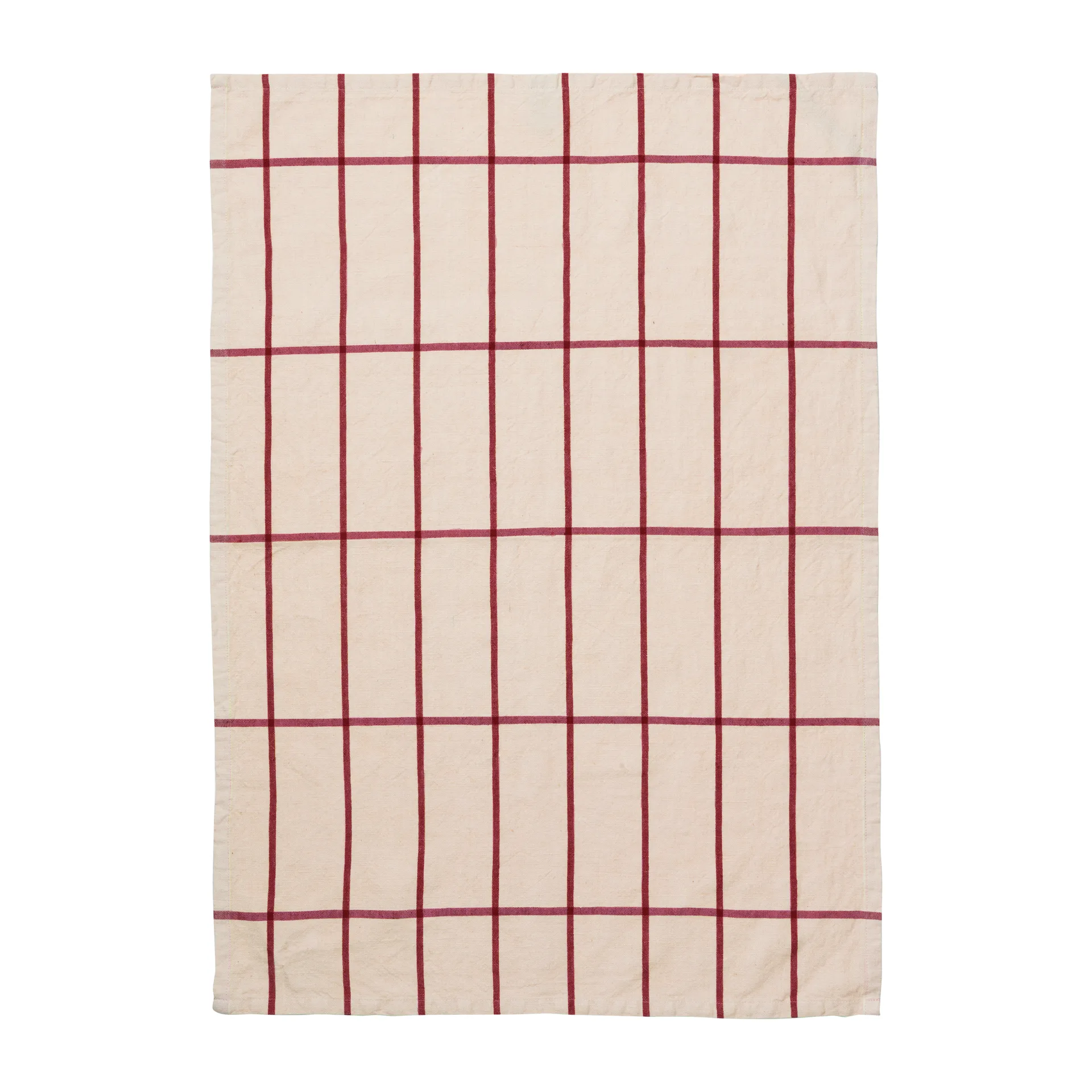 Hale kitchen towel 50x70 cm, Pink-rust Ferm Living