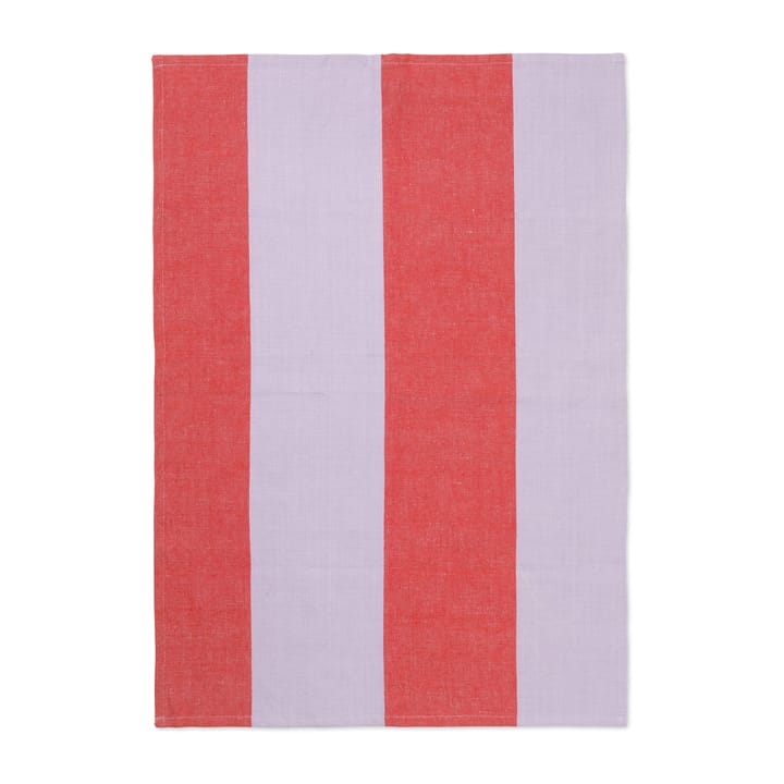 Hale kitchen towel 50x70 cm - Red-lilac - ferm LIVING