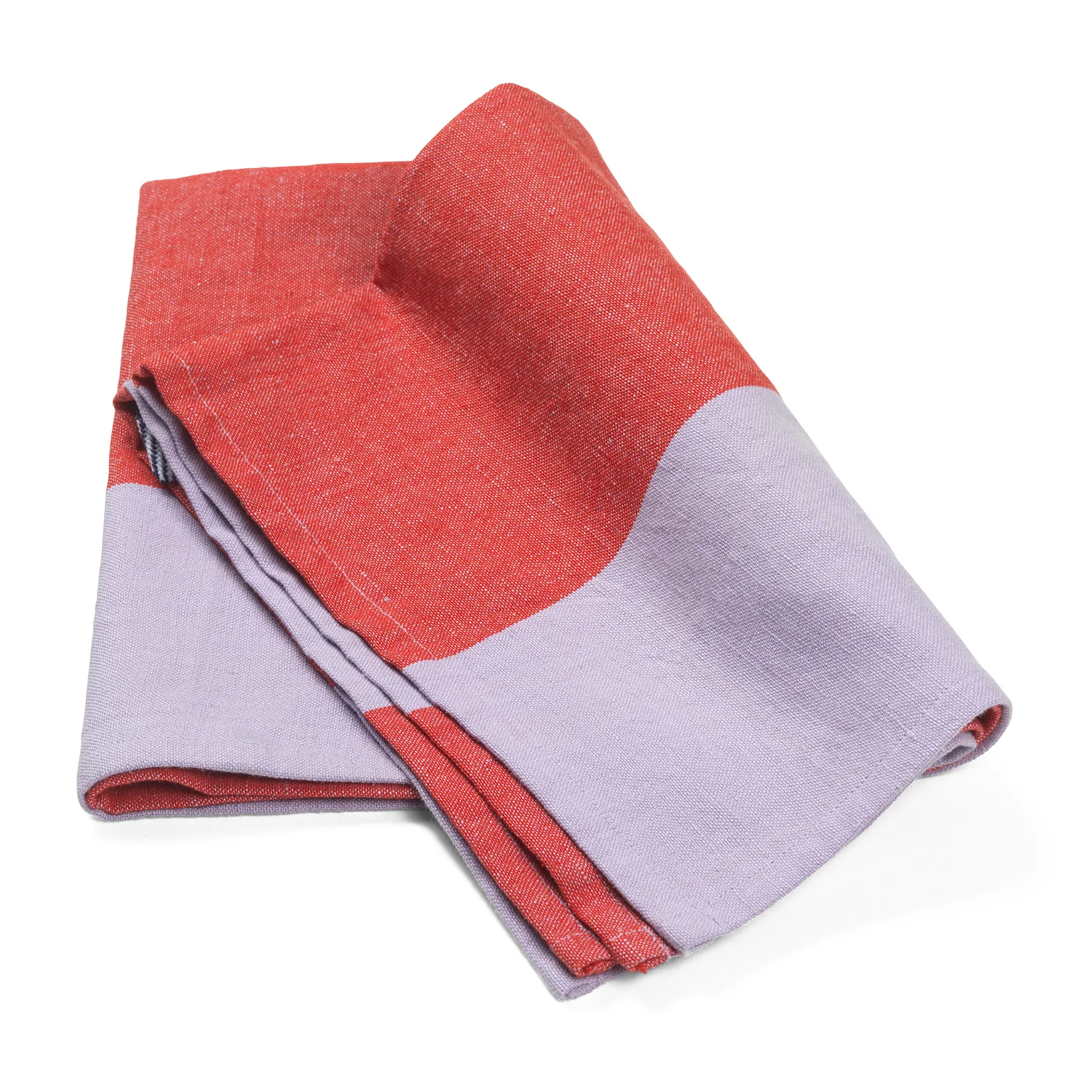 Hale kitchen towel 50x70 cm, Red-lilac Ferm Living