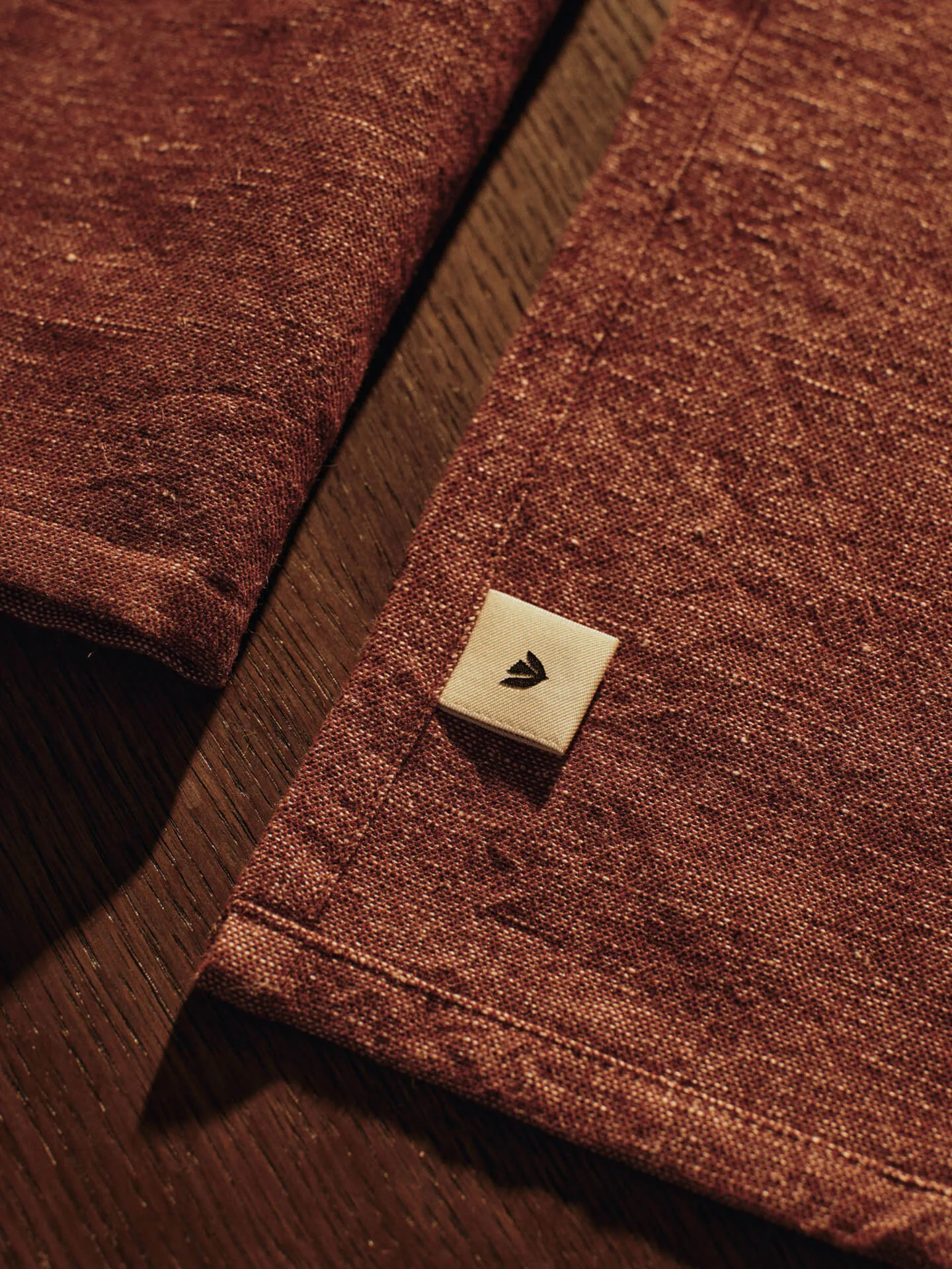 Hale napkin 4-pack, Chestnut, 35x35 cm Ferm Living