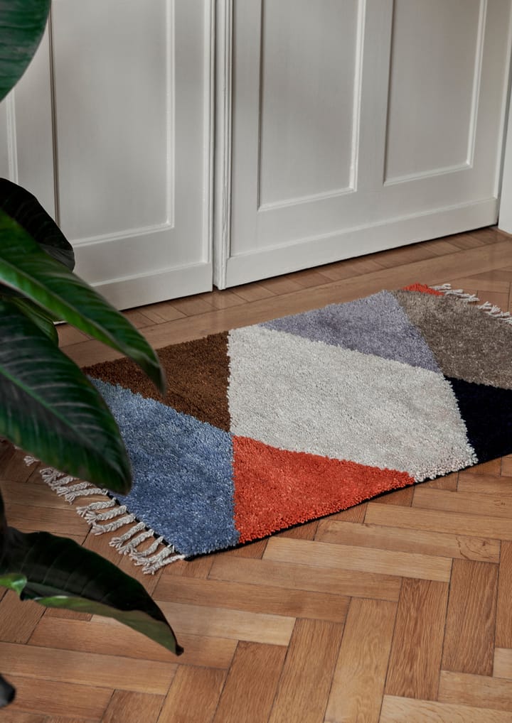 Harlequin wool carpet 80x120 cm - Multi - ferm LIVING