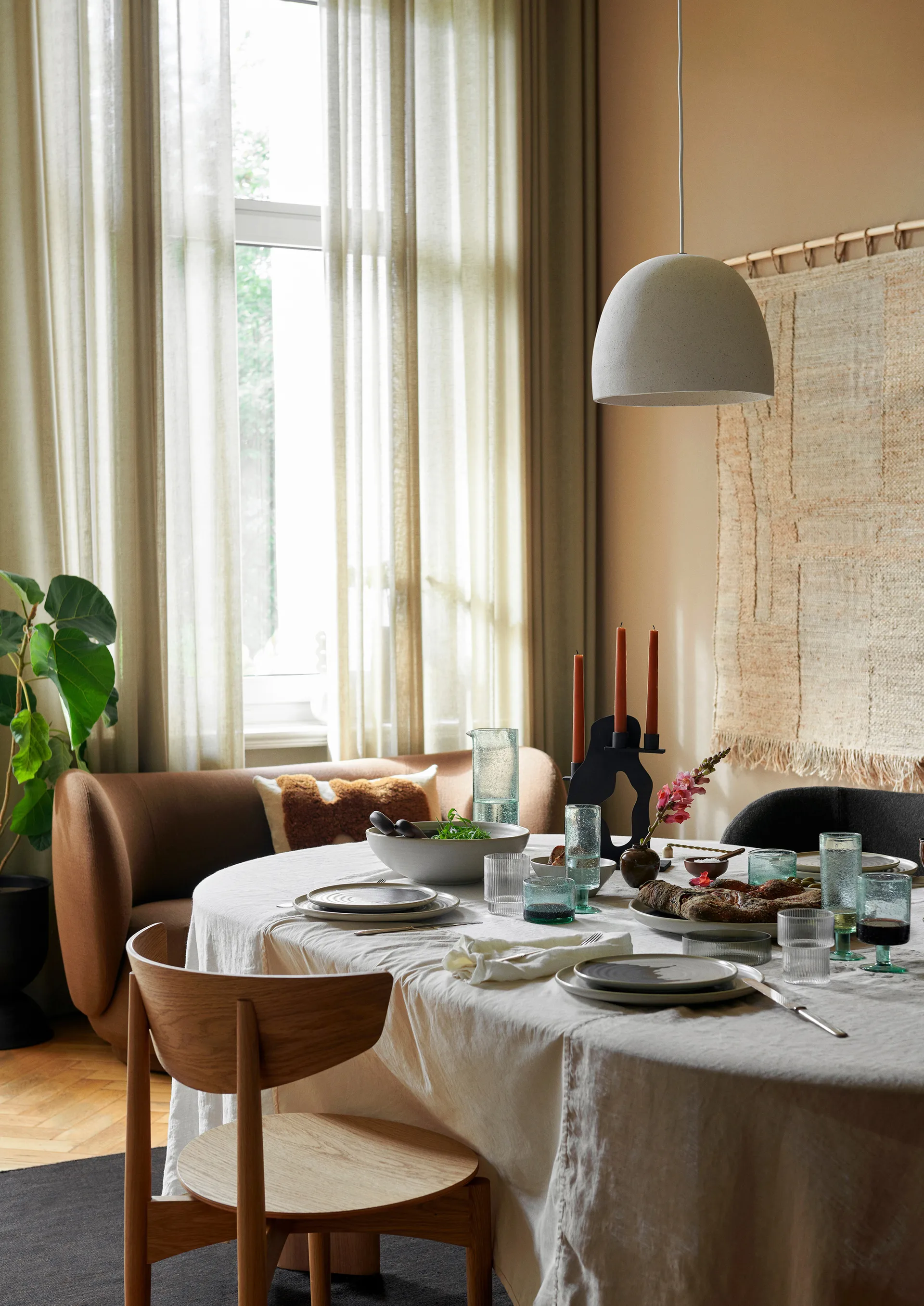 Harvest wall decoration 100x165 cm, Natural Ferm Living