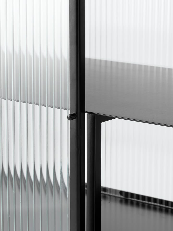 Haze sideboard, Black-wavy glass Ferm Living