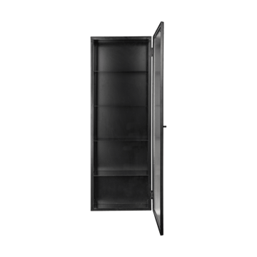 Haze wall cabinet 35x100 cm - Black - Ferm Living