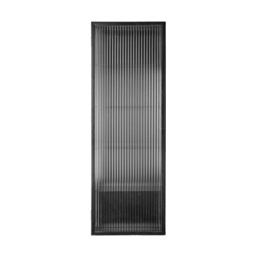 Haze wall cabinet 35x100 cm - Black - Ferm Living