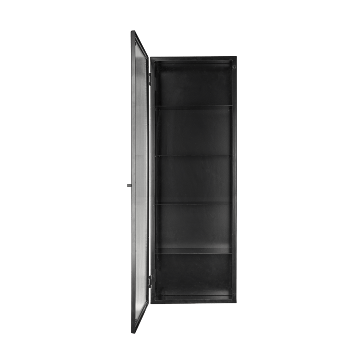 Haze wall cabinet 35x100 cm, Black Ferm Living