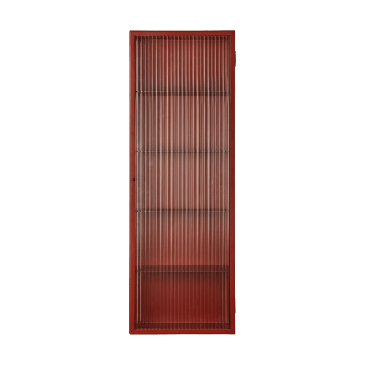 Haze wall cabinet 35x100 cm - Oxide red - Ferm Living