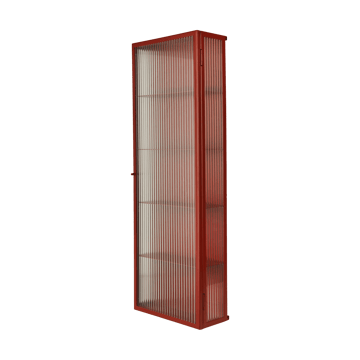 Haze wall cabinet 35x100 cm - Oxide red - Ferm Living