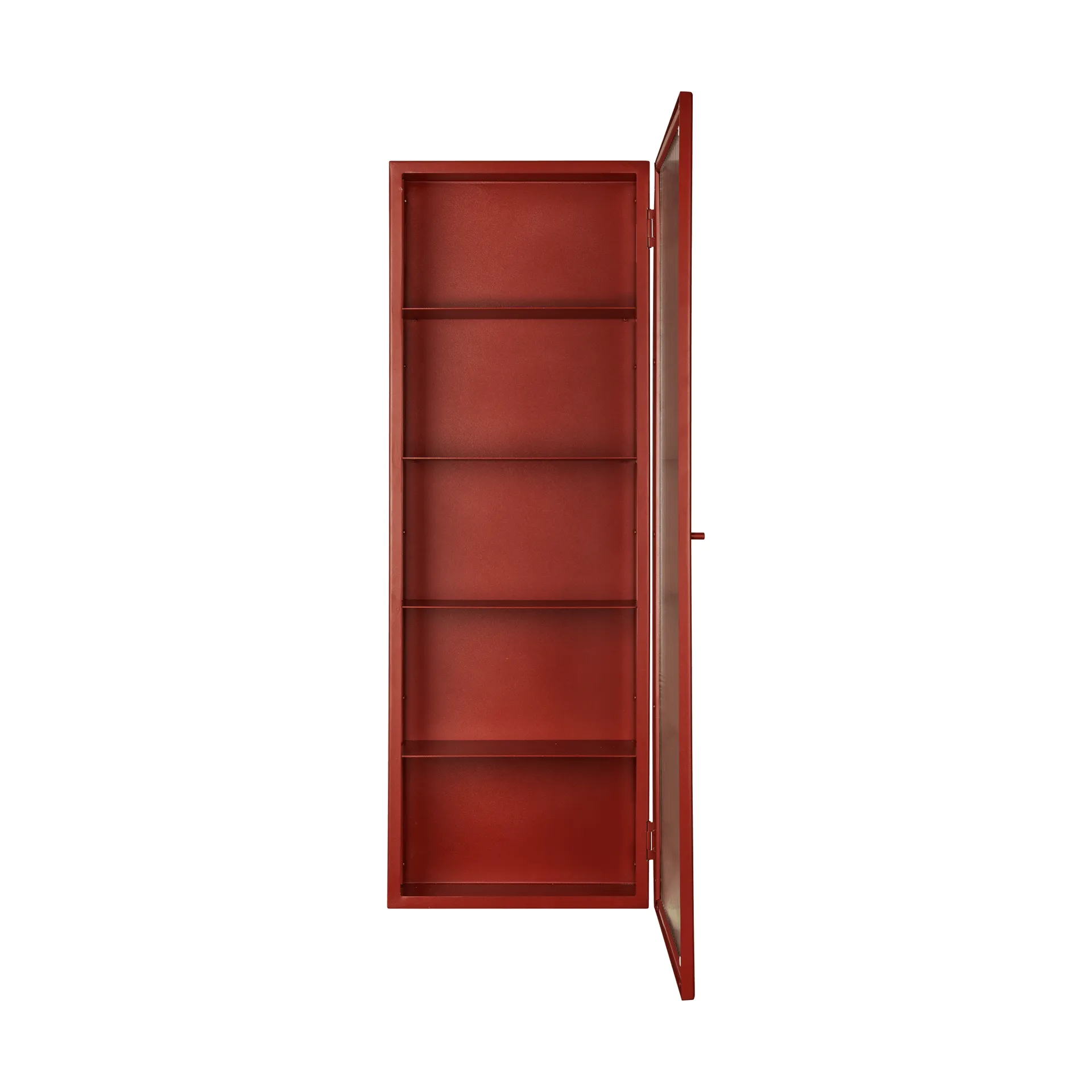 Haze wall cabinet 35x100 cm, Oxide red Ferm Living