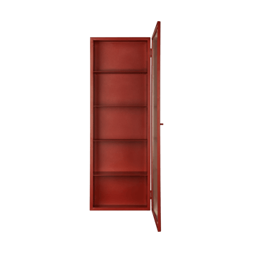 Haze wall cabinet 35x100 cm - Oxide red - Ferm Living