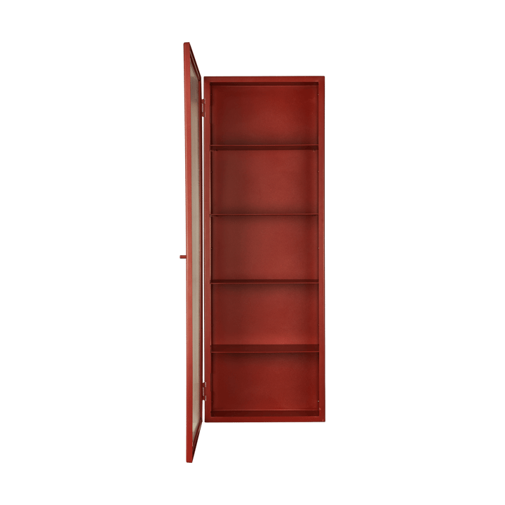 Haze wall cabinet 35x100 cm, Oxide red Ferm Living