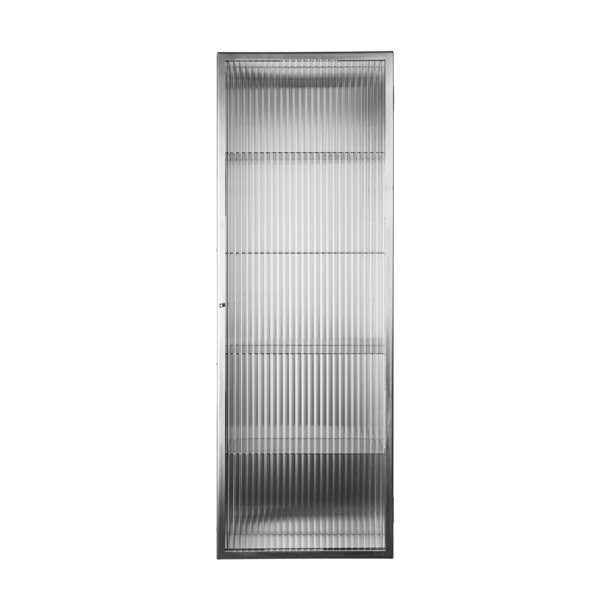 Ferm Living Haze wall cabinet 35x100 cm Stainless steel