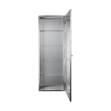 Haze wall cabinet 35x100 cm - Stainless steel - Ferm Living