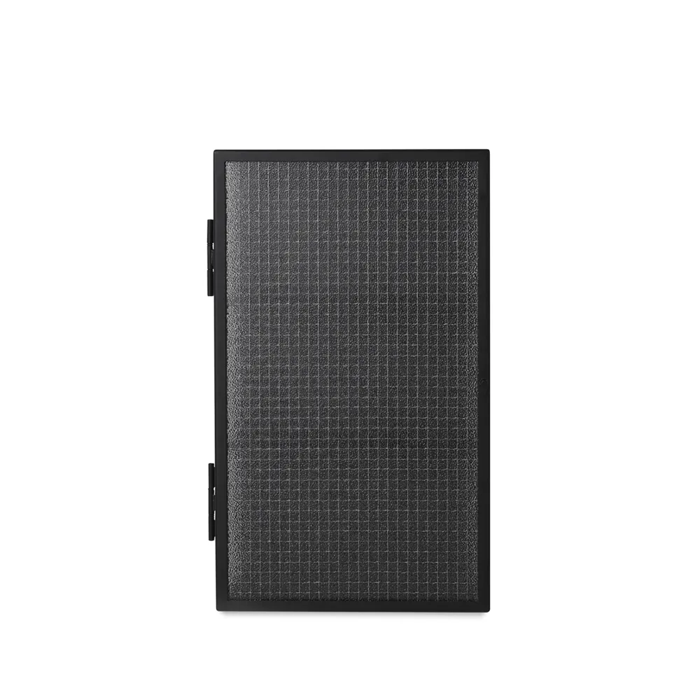 Haze wall cabinet, Black. checked glass Ferm Living