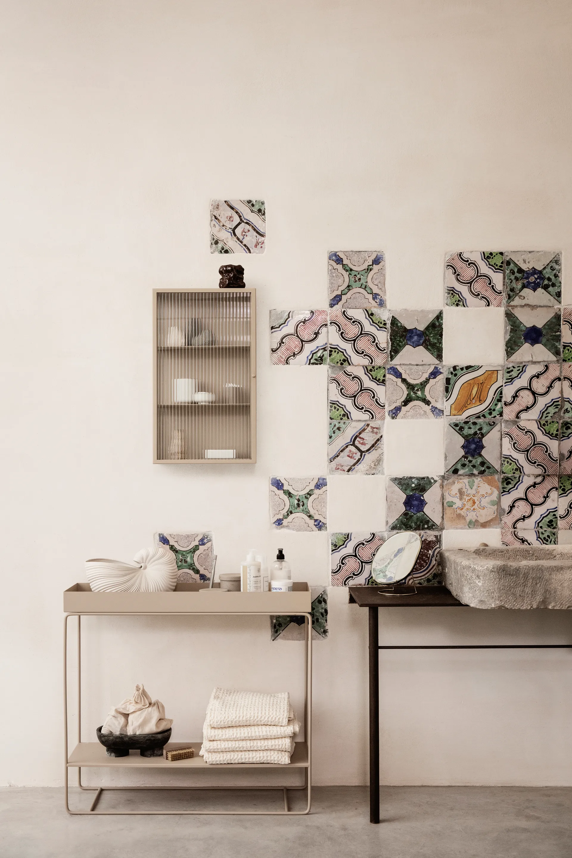 Haze wall cupboard, Cashmere Ferm Living