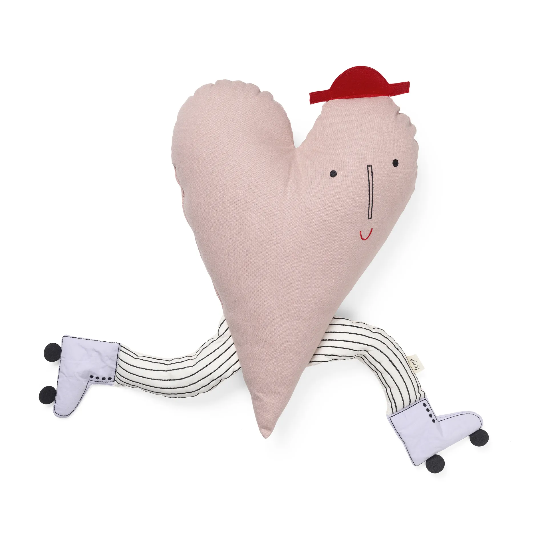 Heart cushion, Dusty rose Ferm Living