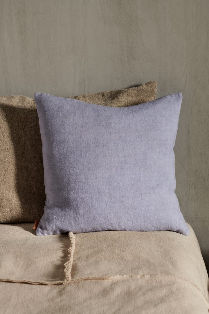 Heavy Linen cushion 50x50 cm - Lilac - ferm LIVING