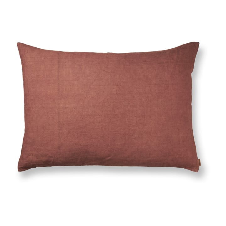 Heavy Linen cushion 60x80 cm - Berry Red - ferm LIVING